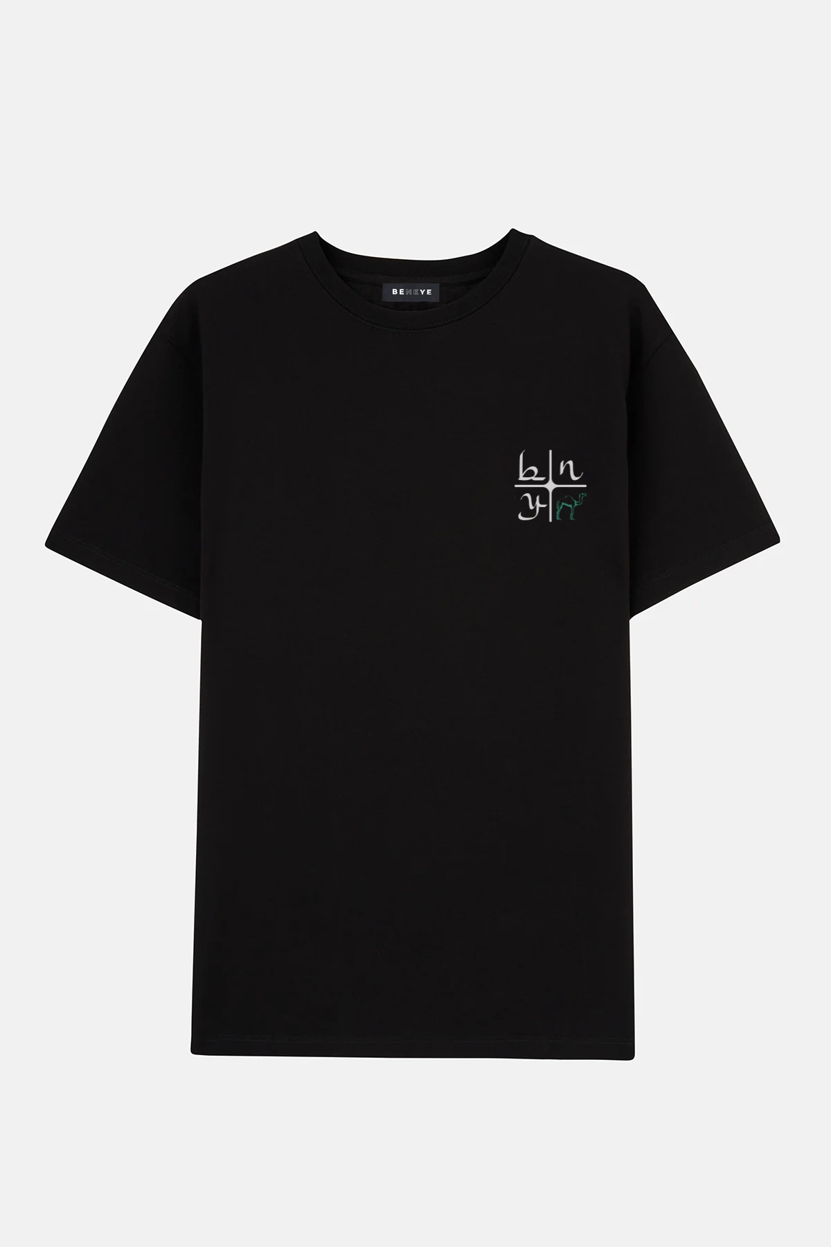 Deve Çöllerde - Tshirt - Siyah